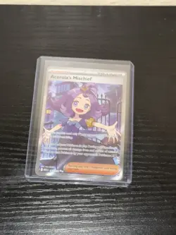 Acerola's Mischief 165/132 Pokemon Mega Evolution Full Art NM - Image 1