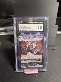 POKEMON CGC 10 2024 SV Paldean Fates Charizard ex 234/091 SIR - Image 1