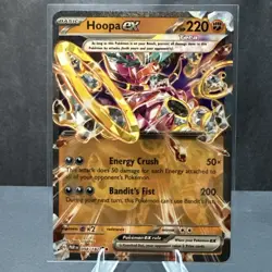 Hoopa ex 098/182 Double Rare Paradox Rift Pokemon TCG Card Holo NM - Image 1