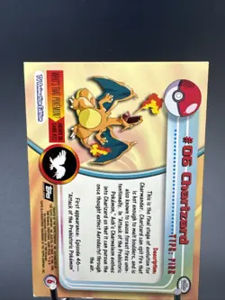 Pokemon Topps Charizard #06 TV Animation Edition Series 1 - Image 5