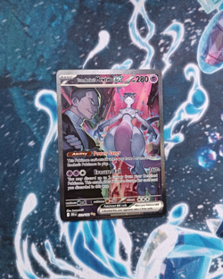 Pokemon TCG Team Rocket's Mewtwo EX 231/182 Destined Rivals SIR Full Art - Image 2