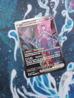 Pokemon TCG Team Rocket's Mewtwo EX 231/182 Destined Rivals SIR Full Art - Image 5
