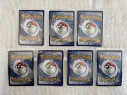 Lot Of 7 Full Art Pokemon Cards English NM - Image 2