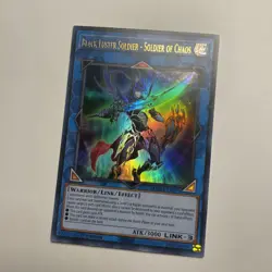 BLACK LUSTER OF CHAOS SOLDIER OF CHAOS 1ST ULTRA RARE MAMA-EN073 YUGIOH! - Image 1