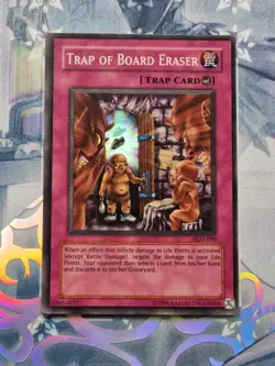 PGD-099 Trap of Board Eraser Super Rare Unlimited Edition Near Mint YuGiOh TCG - Image 1