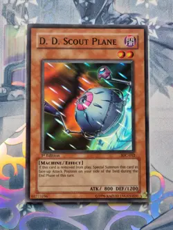 IOC-012 D.D. Scout Plane Super Rare 1st Edition LP! YuGiOh TCG - Image 1
