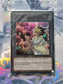 TKN5-EN009 Quattro & Puppet Parade Token Super Rare SEALED YuGiOh TCG - Image 1