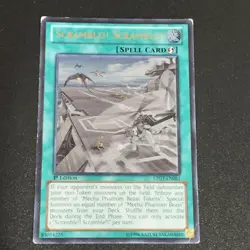 Yugioh Card TCG Scramble!! Scramble!! LTGY-EN061 Ultimate Rare 1st Edition MP - Image 1
