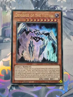 DUNE-EN088 Demigod Of The Tistina Ultra Rare 1st Edition Near Mint YuGiOh TCG - Image 1