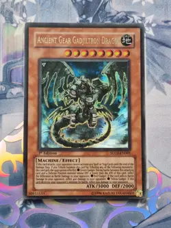SD10-EN001 Ancient Gear Gadjiltron Dragon Ultra Rare 1st Edition VLP! YuGiOh TCG - Image 1