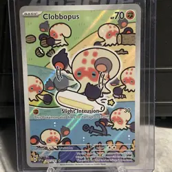 Pokemon TCG Clobbopus 207/191 Surging Sparks Illustration Rare Holo Card - Image 1