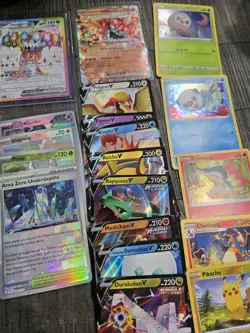 Pokemon Card Hit Lot - Vintage, Full Art, IR, EX, V, Promos, Gold, Plushs, NM - Image 5