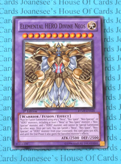 RYMP-EN020 Elemental HERO Divine Neos Yu-Gi-Oh Card 1st Edition New NM - Image 1