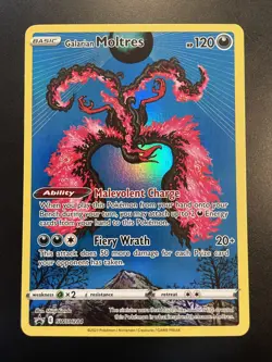 Galarian Moltres SWSH284 Black Star Promo SWSH: Sword & Shield Pokemon Card - Image 1