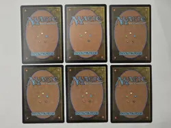6 (FOIL) Full Art Basic Mountain Land MTG Assorted Card Lot - Image 2
