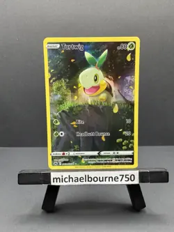 Turtwig GG31/GG70 Crown Zenith: Galarian Gallery Holo NM Pokemon Card English - Image 1