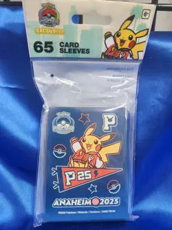Pokemon World Championships 2025 Anaheim Card Sleeves - Image 1