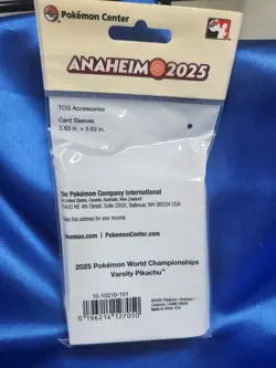 Pokemon World Championships 2025 Anaheim Card Sleeves - Image 2