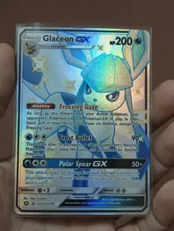 Glaceon GX SV55/SV94 Hidden Fates: Shiny Vault Pokemon TCG Card M/NM - Image 2