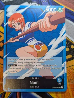 Nami OP03-040 L One Piece Card Game Pillars of Strength - Image 1