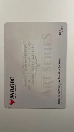 MTG Streets of New Capenna Art Series Angel of Suffering Art Card 16/81 - Image 2
