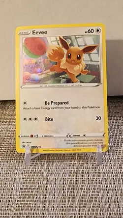 🔥🔥Eevee - SWSH127 SWSH: Sword & Shield Promo Cards NM Holo English 1101🔥🔥 - Image 1