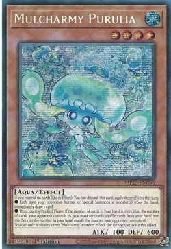 MP25-EN085 Mulcharmy Purulia - Prismatic Secret Rare Card 1st Edition - Image 1