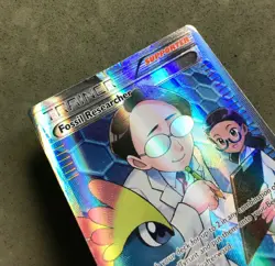 Fossil Researcher Full Art XY Furious Fists 2014 (110/111) Pokemon Card - Image 3