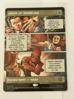 Origin of Spider-Man Borderless Marvel's Spider-Man 218 - Image 1