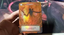 Immolation Sorcery Contested Realm Alpha Foil Unique - Image 1