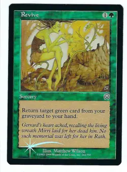 Revive MTG Mercadian Masques NM Magic The Gathering FOIL - Image 1