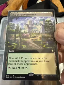 Bountiful Promenade (Extended Art) Commander Legends: Battle for Baldur's 201 - Image 1
