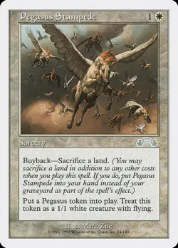 1x Pegasus Stampede HP Eng MTG - Anthologies - Image 1