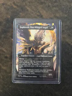 Sephiroth, Fabled Soldier (Borderless 0317) Final Fantasy - NM MTG - Image 2