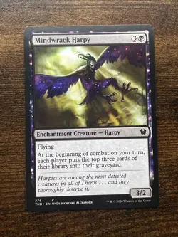 Mindwrack Harpy 276 Theros Beyond Death MTG Magic The Gathering D6683* - Image 1