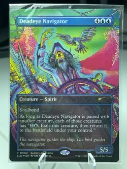 Deadeye Navigator (Rainbow Foil) - Secret Lair Drop Foil - NM - SEALED - Image 1