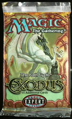 MTG EXODUS BOOSTER PACK FREE SHIP - Image 1