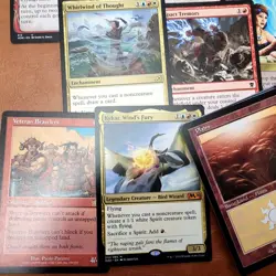 SOLDIERS' Jeskai Wedge Mythic Rare General Commander Deck Kykar Wind's Fury Fun - Image 1