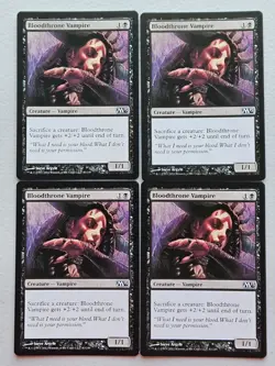 MTG 4x Bloodthrone Vampire M13 83/249 Light Play - Image 1