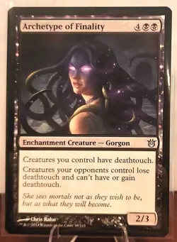 MtG Archetype of Finality Born of the Gods Regular - Image 1