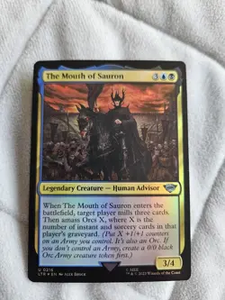 The Mouth of Sauron - MTG- NM - Foil - Image 1