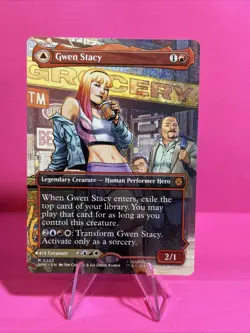 Gwen Stacy (0202) (Borderless) Marvel's Spider-Man Regular - Image 1