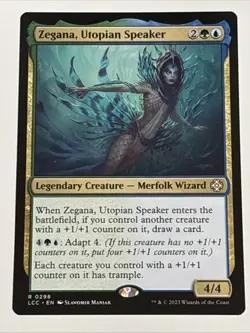 MTG Commander: The Lost Caverns of Ixalan Zegana, Utopian Speaker 0298 NM Rare - Image 1
