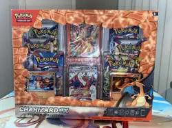 Pokemon TCG: Charizard ex Premium Collection Box - 6 Packs 820650873232 - Image 1