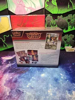 Pokemon Obsidian Flames Elite Trainer Box SV03 Sealed (SMALL TEAR) - Image 3