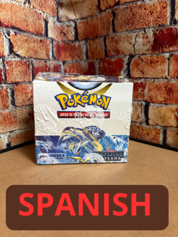 SPANISH Pokemon Tcg - Sword & Shield - Silver Tempest - Booster Box (36 Packs) - Image 1