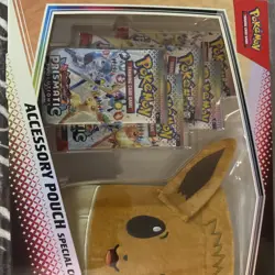 Pokemon TCG Prismatic Evolutions Accessory Pouch Special Collection Box Sealed - Image 3