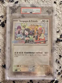 POKEMON SVP JUMBO HORIZONS TERAPAGOS & FRIENDS GRAND ADVENTURE COLLECTION PSA 10 - Image 1