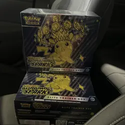 ⚡Pokemon TCG Surging Sparks Elite Trainer Box ETB 2x Sealed (LOT OF 2)⚡ - Image 1