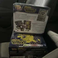⚡Pokemon TCG Surging Sparks Elite Trainer Box ETB 2x Sealed (LOT OF 2)⚡ - Image 2